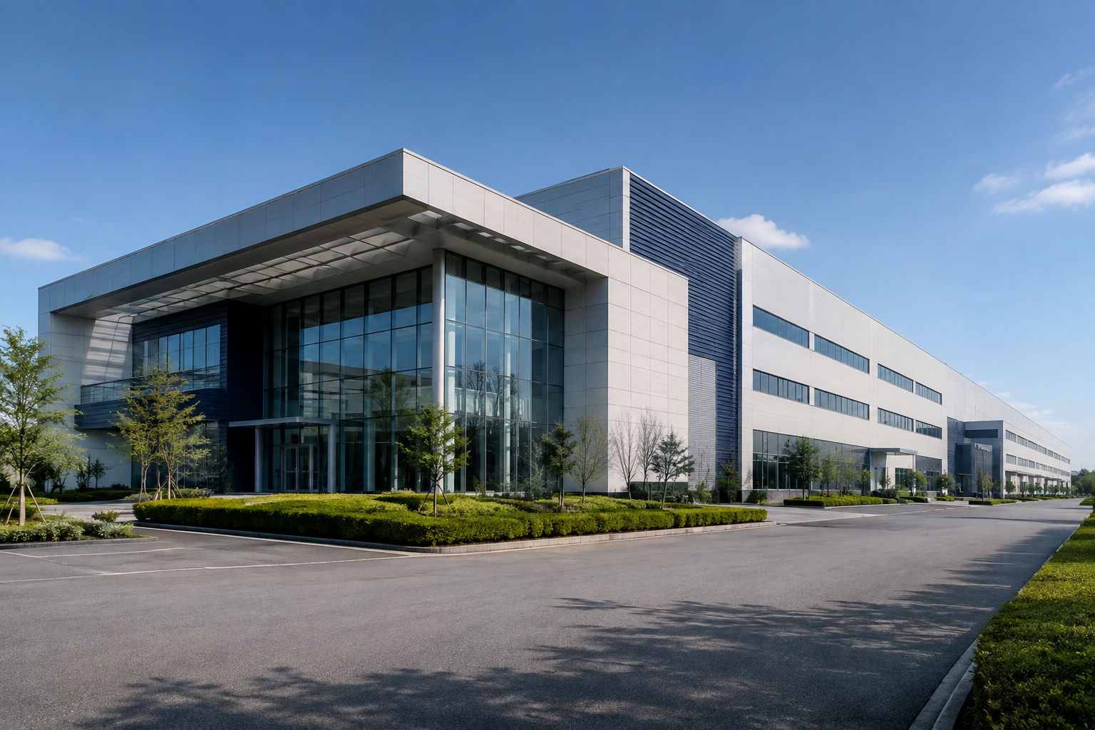 Shopora headquarters exterior in daylight